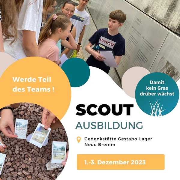 Werbung Scout-Ausbildung 2023