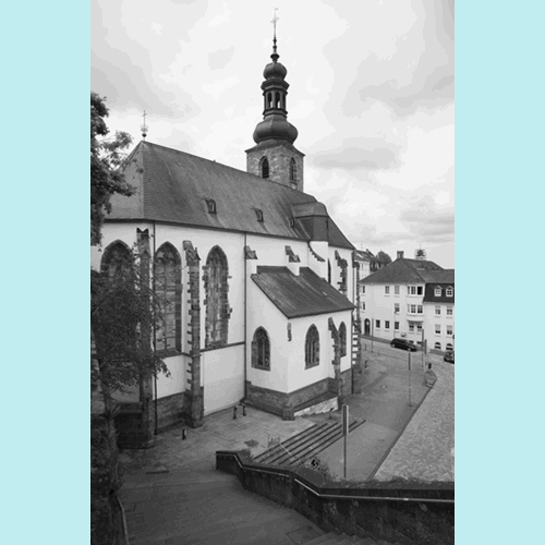 Ansicht der Schlosskirche Saarbrücken heute, Foto: Frank Peters